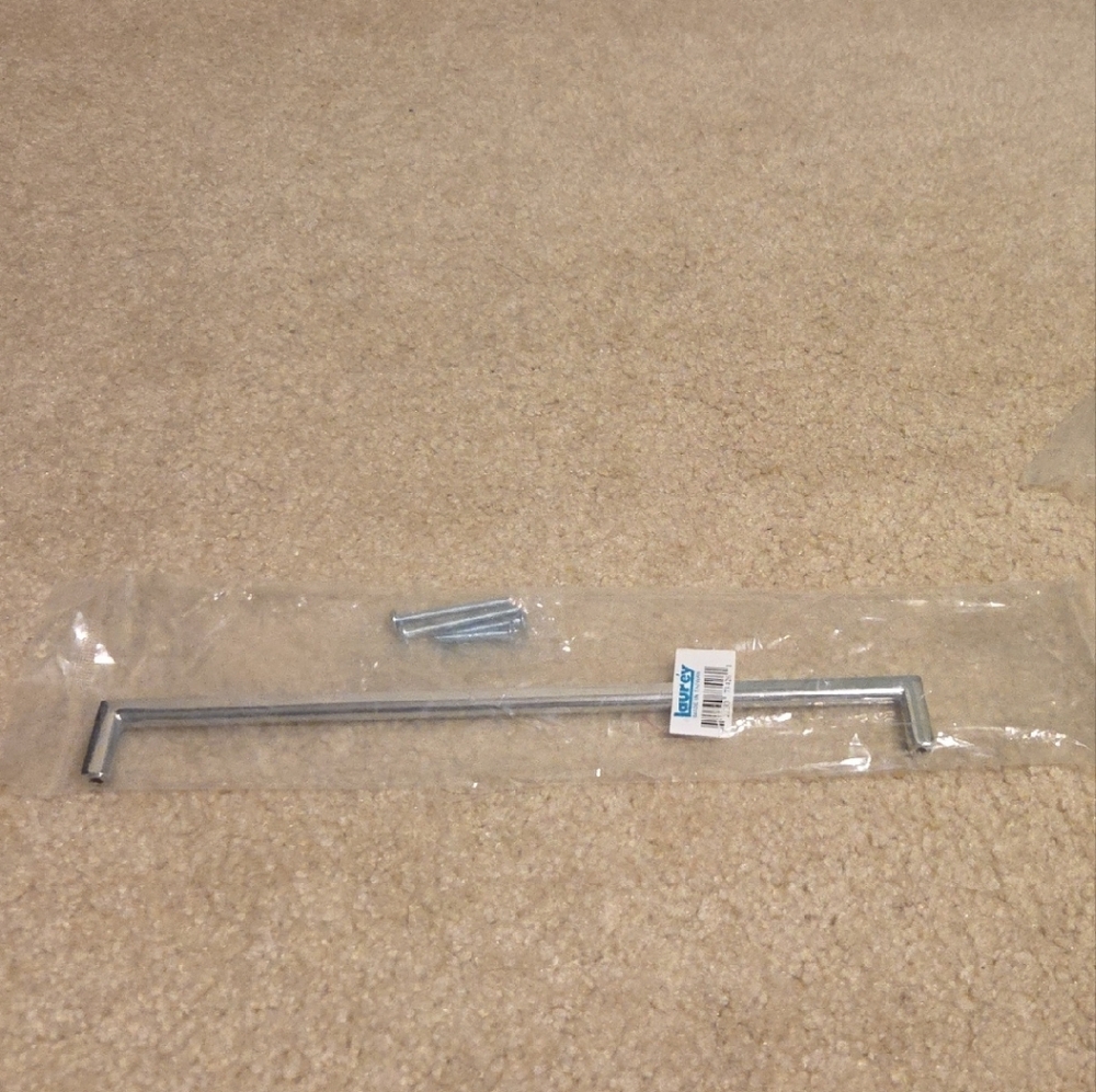 SOLD - 10in. Laurey Metallic Drawer Handle with Screws